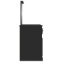 Tocador con espejo madera contrachapada negro 90x50x132,5 cm de vidaXL, Tocadores para dormitorios - Ref: Foro24-816761, Prec...