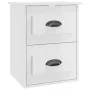 Glänzend weißer Wand-Nachttisch 41,5 x 36 x 53 cm von vidaXL, Nachttische - Ref: Foro24-816396, Preis: 49,79 €, Rabatt: %