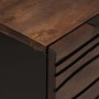 Tableros Lateral con cajón 2 pcs Marrón 60 x 33.5 x 75 cm