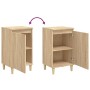 Nachttische 2 Stück Eichensperrholz 40x35x70 cm von vidaXL, Nachttische - Ref: Foro24-819635, Preis: 74,72 €, Rabatt: %