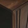 Juego de muebles de baño 3 pcs Marrón 180 x 33 x 75 cm