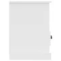 Sperrholz TV-Möbel weiß 80x35x50 cm von vidaXL, TV-Möbel - Ref: Foro24-816280, Preis: 46,59 €, Rabatt: %