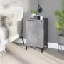 Concrete gray plywood bedside table 40x35x70 cm by vidaXL, Nightstands - Ref: Foro24-819652, Price: 44,18 €, Discount: %