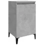 Concrete gray plywood bedside table 40x35x70 cm by vidaXL, Nightstands - Ref: Foro24-819652, Price: 44,18 €, Discount: %