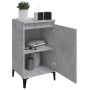 Betongrauer Nachttisch aus Sperrholz, 40 x 35 x 70 cm von vidaXL, Nachttische - Ref: Foro24-819652, Preis: 44,71 €, Rabatt: %