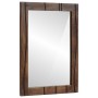 Juego de muebles de baño 3 pcs Marrón nogal 38 x 33 x 160 cm