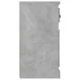 Concrete gray plywood sideboard 70x35.5x67.5 cm by vidaXL, Sideboards - Ref: Foro24-816428, Price: 95,48 €, Discount: %