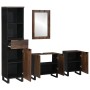 Juego de muebles de baño 4 pcs 38 x 33 x 160 cm