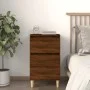 Bedside table in brown oak color, 40x35x70 cm by vidaXL, Nightstands - Ref: Foro24-819706, Price: 44,26 €, Discount: %