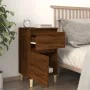 Bedside table in brown oak color, 40x35x70 cm by vidaXL, Nightstands - Ref: Foro24-819706, Price: 44,26 €, Discount: %