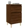 Bedside table in brown oak color, 40x35x70 cm by vidaXL, Nightstands - Ref: Foro24-819706, Price: 44,26 €, Discount: %