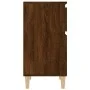 Bedside table in brown oak color, 40x35x70 cm by vidaXL, Nightstands - Ref: Foro24-819706, Price: 44,26 €, Discount: %