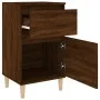 Bedside table in brown oak color, 40x35x70 cm by vidaXL, Nightstands - Ref: Foro24-819706, Price: 44,26 €, Discount: %