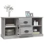 Sonoma gray plywood TV cabinet 99.5x35.5x48 cm by vidaXL, TV Furniture - Ref: Foro24-816278, Price: 75,31 €, Discount: %