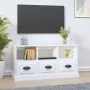 Weißer TV-Schrank aus Sperrholz, 100 x 35 x 50 cm von vidaXL, TV-Möbel - Ref: Foro24-816288, Preis: 68,03 €, Rabatt: %