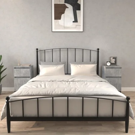 Bedside tables 2 pcs concrete gray 40x35x70 cm by vidaXL, Nightstands - Ref: Foro24-819717, Price: 83,50 €, Discount: %