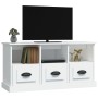 Weißer TV-Schrank aus Sperrholz, 100 x 35 x 50 cm von vidaXL, TV-Möbel - Ref: Foro24-816288, Preis: 68,28 €, Rabatt: %