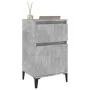 Nachttische 2 Stück betongrau 40x35x70 cm von vidaXL, Nachttische - Ref: Foro24-819717, Preis: 84,58 €, Rabatt: %