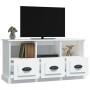 Weißer TV-Schrank aus Sperrholz, 100 x 35 x 50 cm von vidaXL, TV-Möbel - Ref: Foro24-816288, Preis: 68,28 €, Rabatt: %
