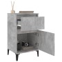 Bedside tables 2 pcs concrete gray 40x35x70 cm by vidaXL, Nightstands - Ref: Foro24-819717, Price: 84,58 €, Discount: %