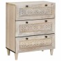 Vitrina 2 pcs 60 x 33 x 75 cm madera maciza de mango
