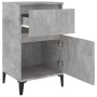 Nachttische 2 Stück betongrau 40x35x70 cm von vidaXL, Nachttische - Ref: Foro24-819717, Preis: 84,58 €, Rabatt: %