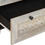 Vitrina 2 pcs 60 x 33 x 75 cm madera maciza de mango
