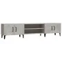 Mueble de TV madera contrachapada gris hormigón 180x31,5x40 cm de vidaXL, Muebles TV - Ref: Foro24-816268, Precio: 93,90 €, D...