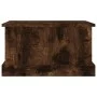 Aufbewahrungskoffer aus geräuchertem Eichensperrholz, 50 x 30 x 28 cm von vidaXL, Aufbewahrungskisten - Ref: Foro24-816501, P...