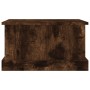 Aufbewahrungskoffer aus geräuchertem Eichensperrholz, 50 x 30 x 28 cm von vidaXL, Aufbewahrungskisten - Ref: Foro24-816501, P...