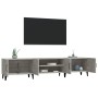 TV-Möbel aus grauem Betonsperrholz 180x31,5x40 cm von vidaXL, TV-Möbel - Ref: Foro24-816268, Preis: 94,90 €, Rabatt: %