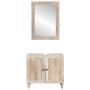 Juego de muebles de baño 2 pcs 62 x 33 x 58 cm