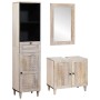 Juego de muebles de baño 3 pcs 38 x 33 x 160 cm