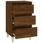 Nachttisch aus braunem Eichensperrholz, 40 x 35 x 70 cm von vidaXL, Nachttische - Ref: Foro24-819667, Preis: 55,10 €, Rabatt: %