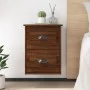 Wand-Nachttisch aus brauner Eiche, 41,5 x 36 x 53 cm von vidaXL, Nachttische - Ref: Foro24-816406, Preis: 51,24 €, Rabatt: %