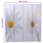 Biombo divisor plegable 160x170 cm flores