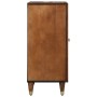 Aparador con cajón 2 pcs Marrón miel 60 x 33.5 x 75 cm