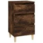 Nachttisch aus geräuchertem Eichensperrholz, 40 x 35 x 70 cm von vidaXL, Nachttische - Ref: Foro24-819665, Preis: 44,61 €, Ra...