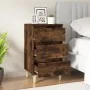 Nachttisch aus geräuchertem Eichensperrholz, 40 x 35 x 70 cm von vidaXL, Nachttische - Ref: Foro24-819665, Preis: 44,61 €, Ra...