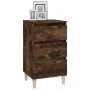 Nachttisch aus geräuchertem Eichensperrholz, 40 x 35 x 70 cm von vidaXL, Nachttische - Ref: Foro24-819665, Preis: 44,61 €, Ra...