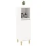 Badezimmerschrank aus weißem Sperrholz, 30 x 30 x 100 cm von vidaXL, Badezimmermöbel - Ref: Foro24-819804, Preis: 52,78 €, Ra...