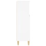 Armario de baño madera contrachapada blanco 30x30x100 cm de vidaXL, Muebles de baño - Ref: Foro24-819804, Precio: 52,39 €, De...