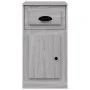 Auxiliary cabinet and drawer gray plywood 40x50x75 cm by vidaXL, Lockers and storage cabinets - Ref: Foro24-816486, Price: 73...