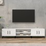 Hochglanzweißer TV-Schrank aus Sperrholz, 180 x 31,5 x 40 cm von vidaXL, TV-Möbel - Ref: Foro24-816266, Preis: 115,83 €, Raba...