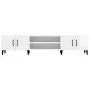 Glossy white plywood TV cabinet 180x31.5x40 cm by vidaXL, TV Furniture - Ref: Foro24-816266, Price: 114,21 €, Discount: %