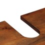 Juego de muebles de baño 5 pcs Marrón miel 62 x 33 x 58 cm