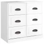 Sperrholz Sideboard glänzend weiß 70x35,5x67,5 cm von vidaXL, Sideboards - Ref: Foro24-816434, Preis: 73,66 €, Rabatt: %