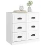 Sperrholz Sideboard glänzend weiß 70x35,5x67,5 cm von vidaXL, Sideboards - Ref: Foro24-816434, Preis: 73,66 €, Rabatt: %