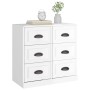 Sperrholz Sideboard glänzend weiß 70x35,5x67,5 cm von vidaXL, Sideboards - Ref: Foro24-816434, Preis: 74,33 €, Rabatt: %