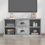 TV-Schrank aus betongrauem Sperrholz, 99,5 x 35,5 x 48 cm von vidaXL, TV-Möbel - Ref: Foro24-816276, Preis: 64,15 €, Rabatt: %